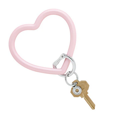 Silicone Heart Keychain