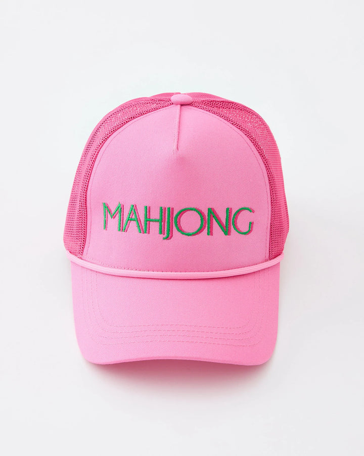 Oh My Mahjong Embroidered Hat
