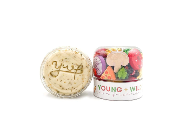 Young + Wild & Friedman Pizza Grab & Go Dough Jar