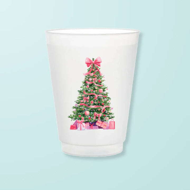 Taylor Paladino Holiday Frosted Cups Set of 6