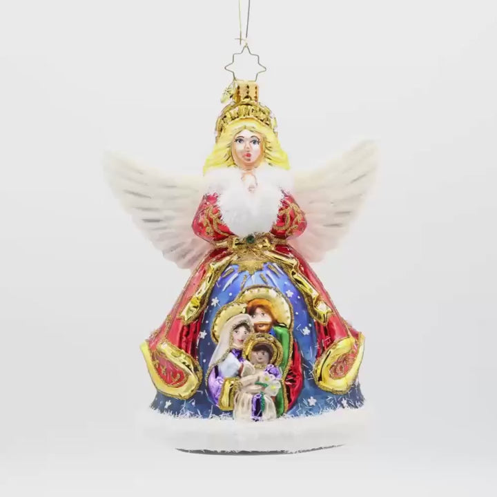 Christopher Radko Nativity Guardian Ornament