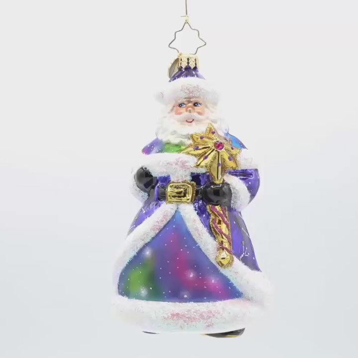 Christopher Radko Celestial Claus Ornament