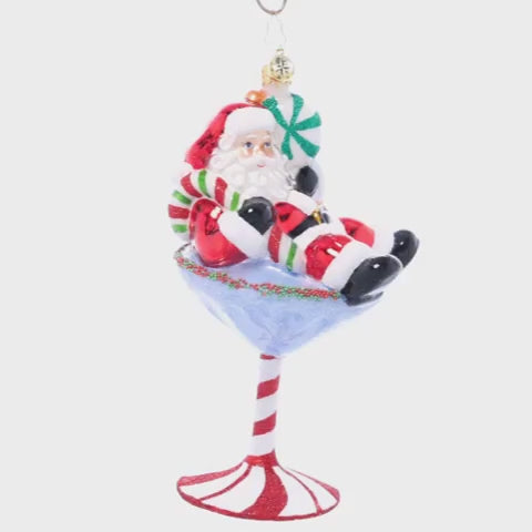 Christopher Radko Santa-tini Ornament