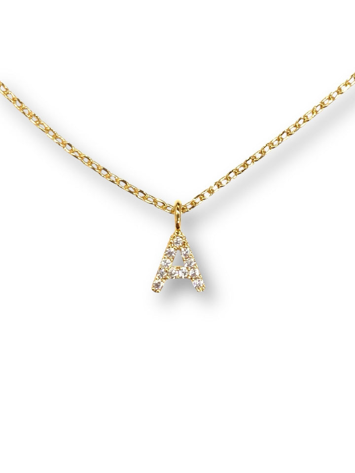 Theia Gold Initial Necklace