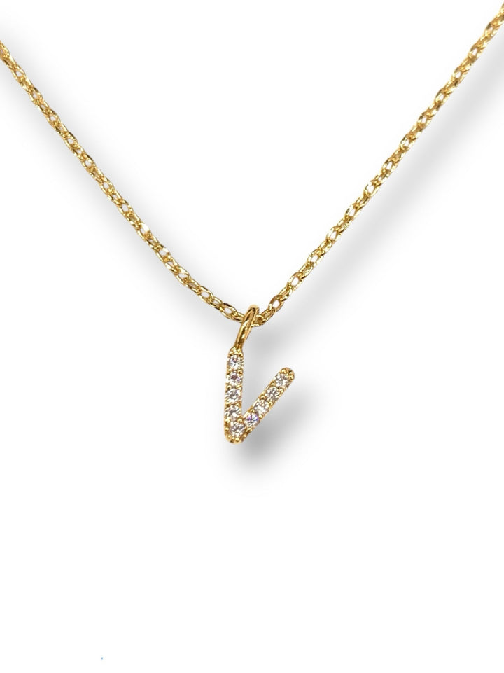 Theia Gold Initial Necklace
