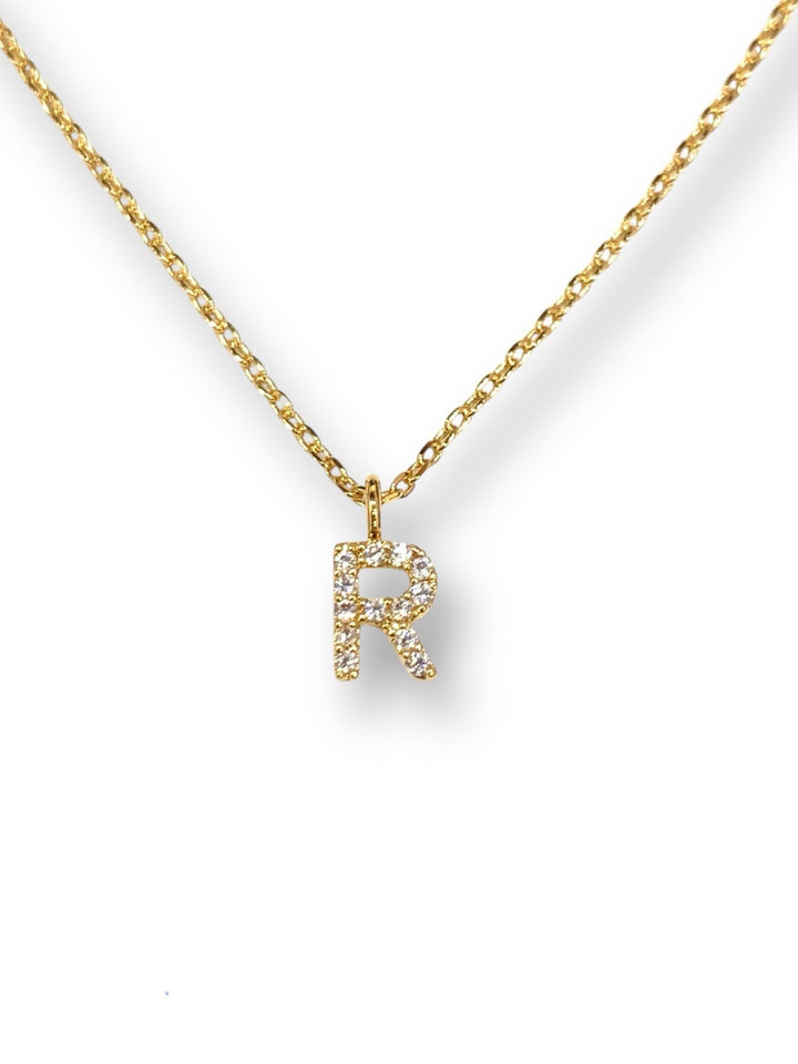 Theia Gold Initial Necklace