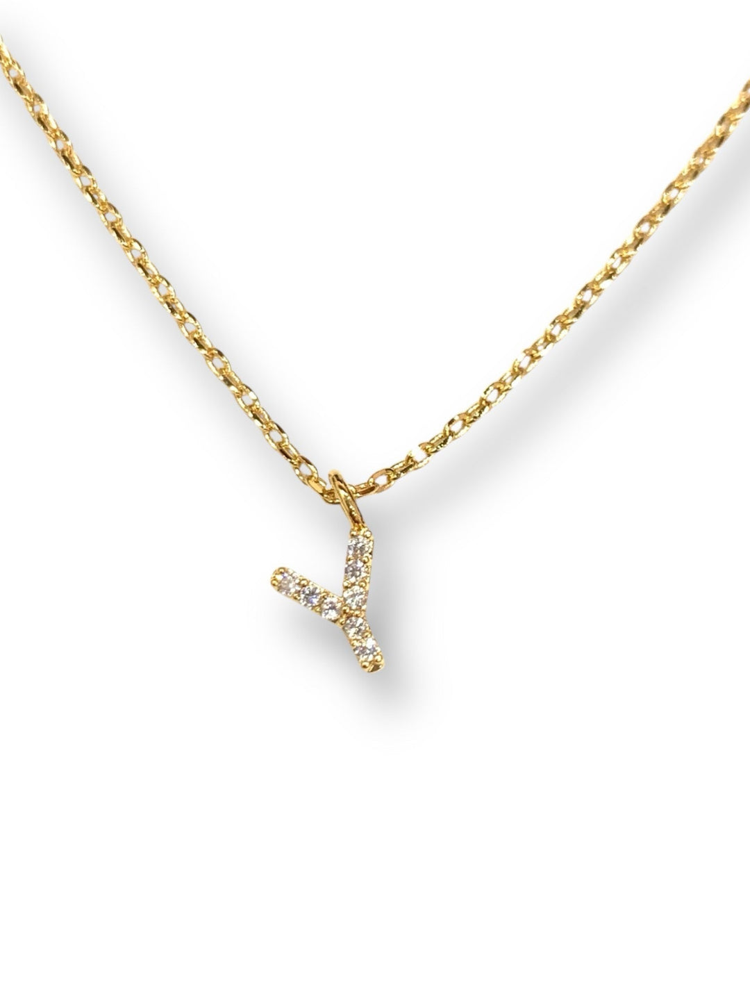 Theia Gold Initial Necklace