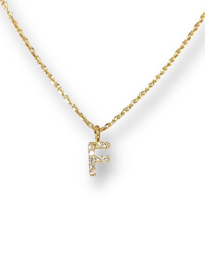 Theia Gold Initial Necklace