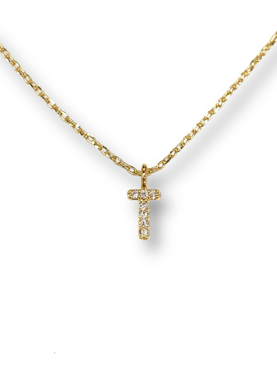 Theia Gold Initial Necklace
