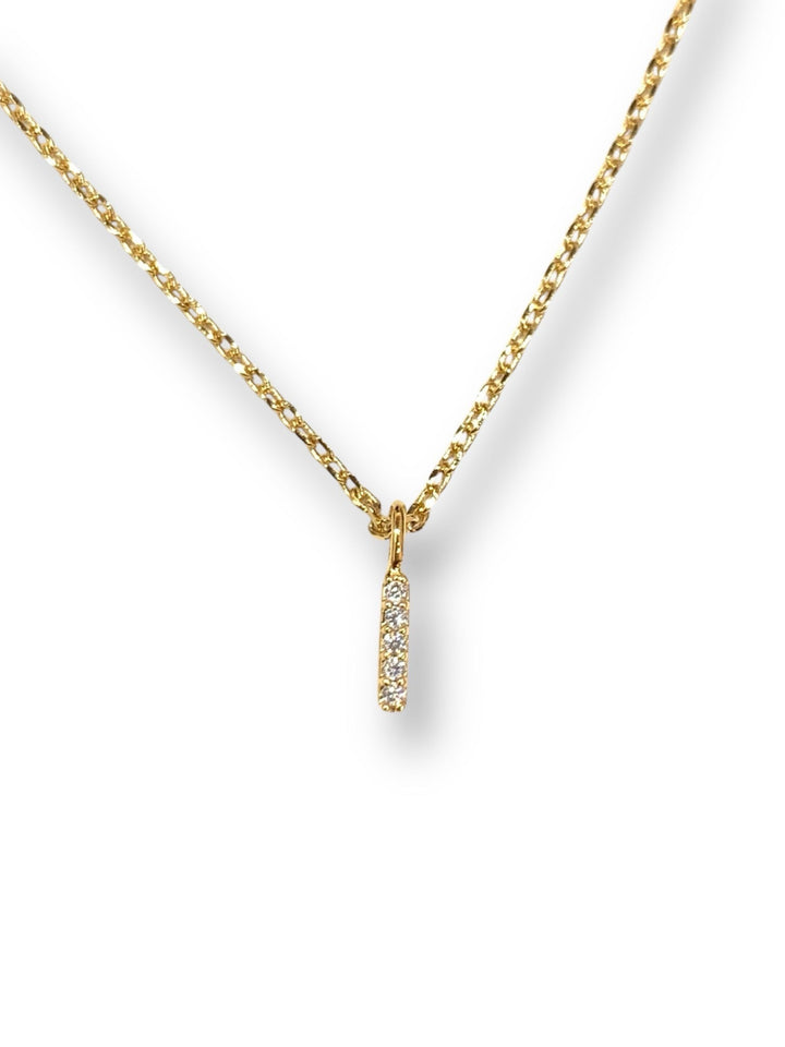 Theia Gold Initial Necklace