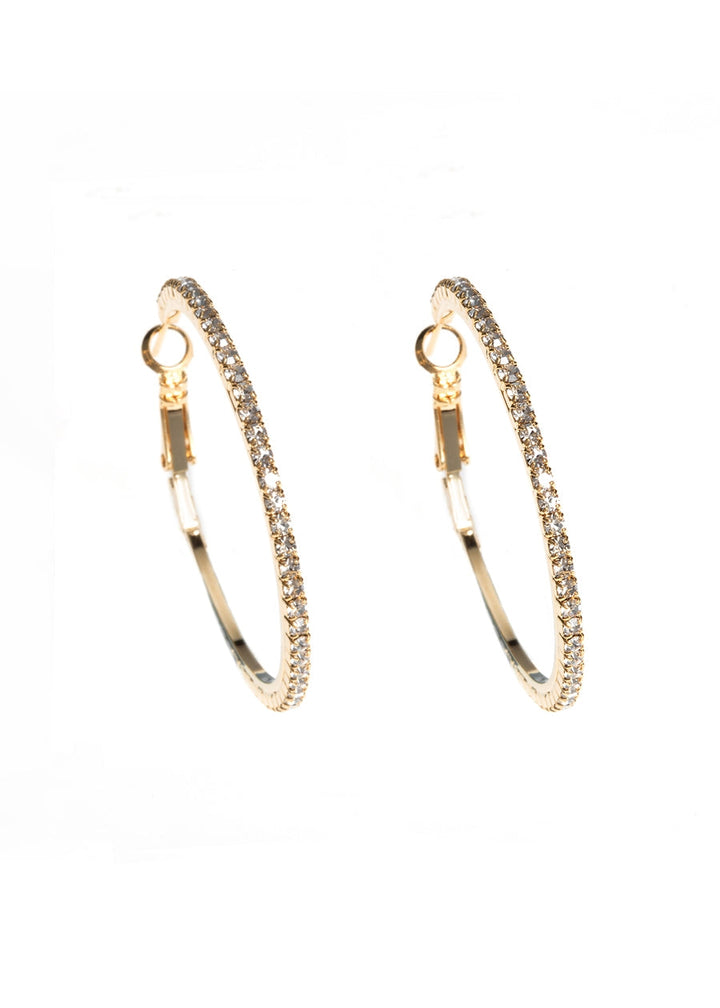 Theia Gold Hoop Earring