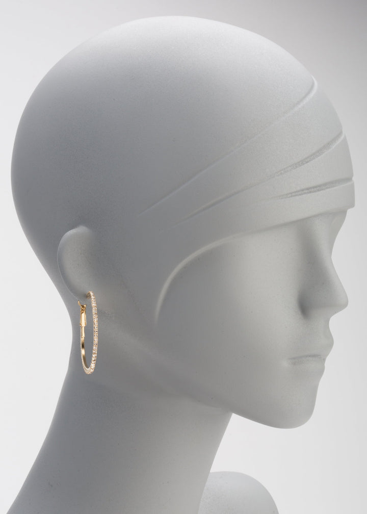 Theia Gold Hoop Earring