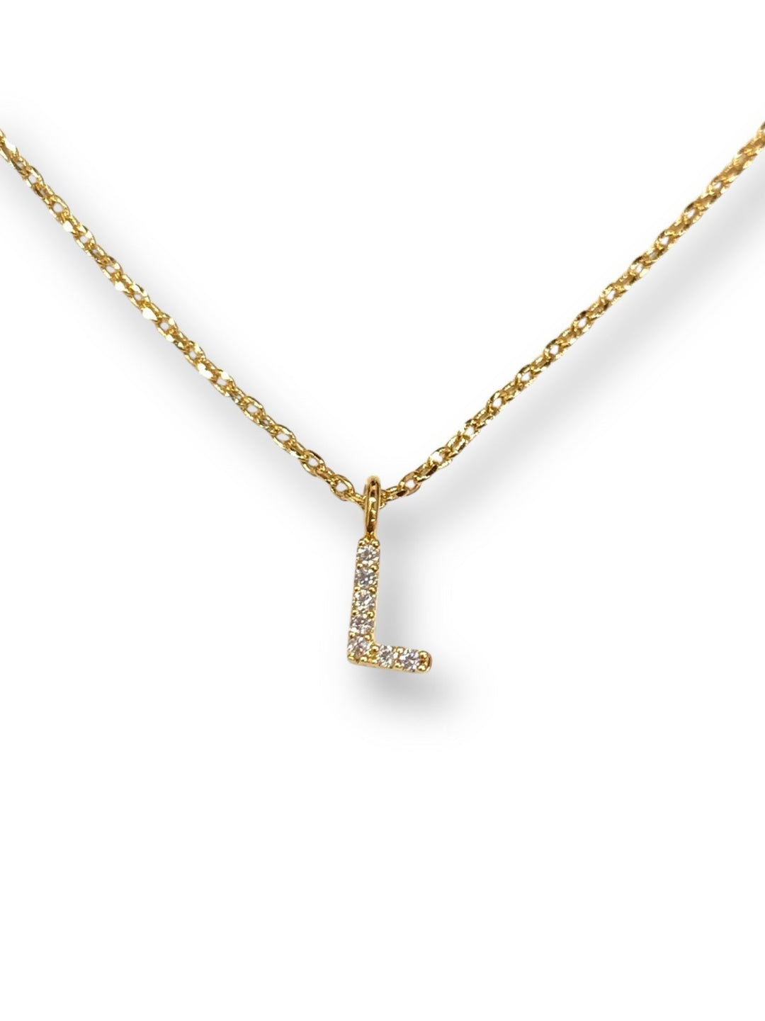 Theia Gold Initial Necklace