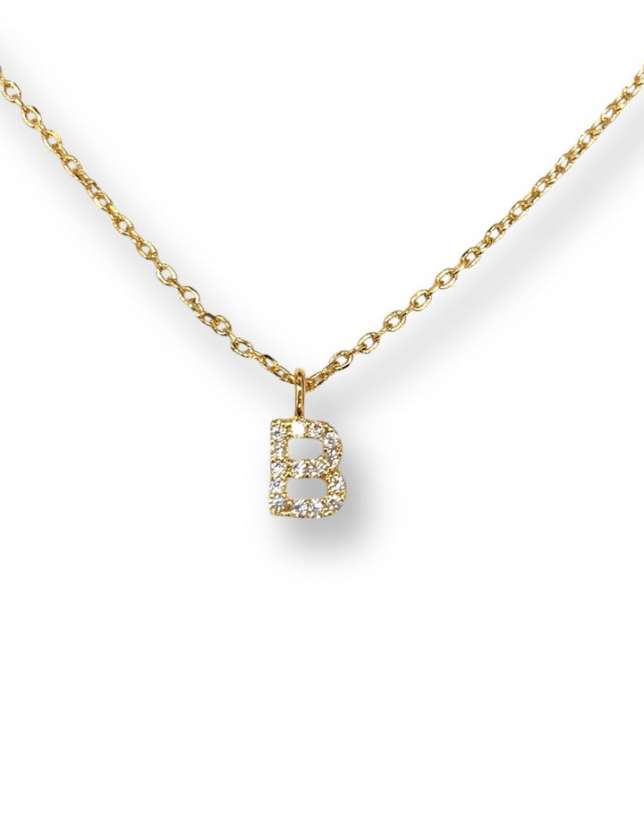 Theia Gold Initial Necklace