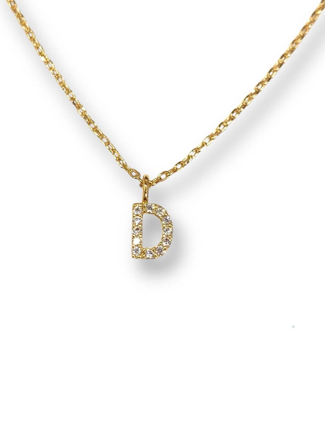 Theia Gold Initial Necklace