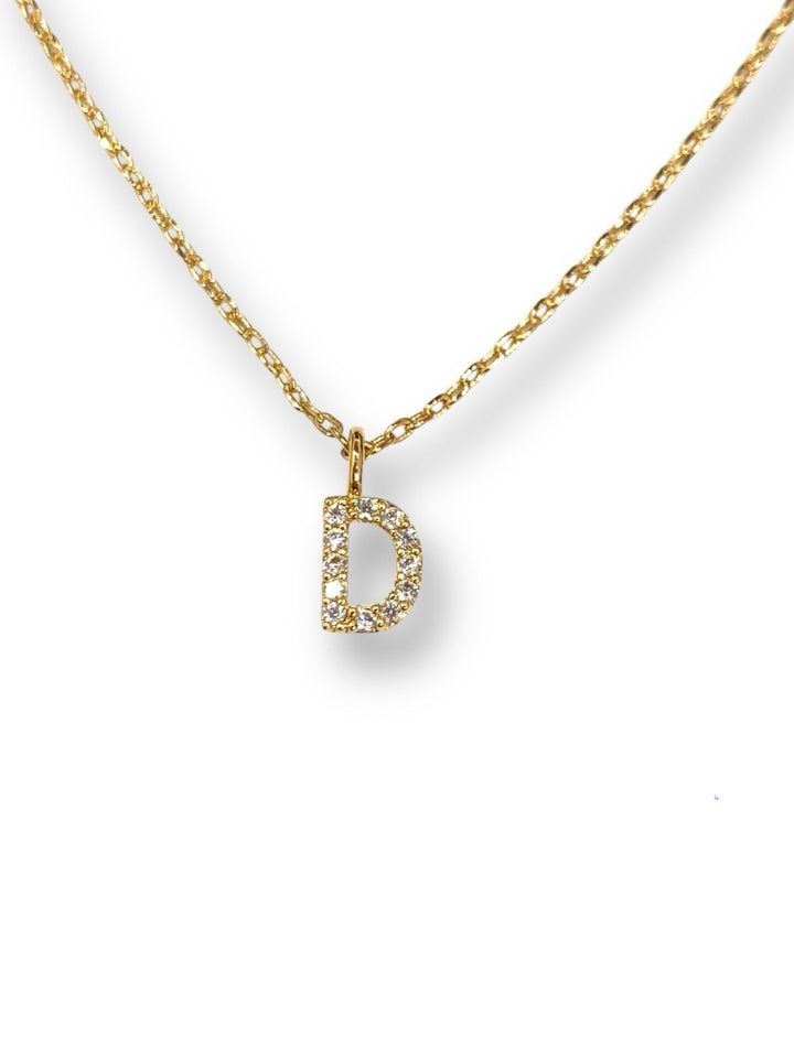 Theia Gold Initial Necklace