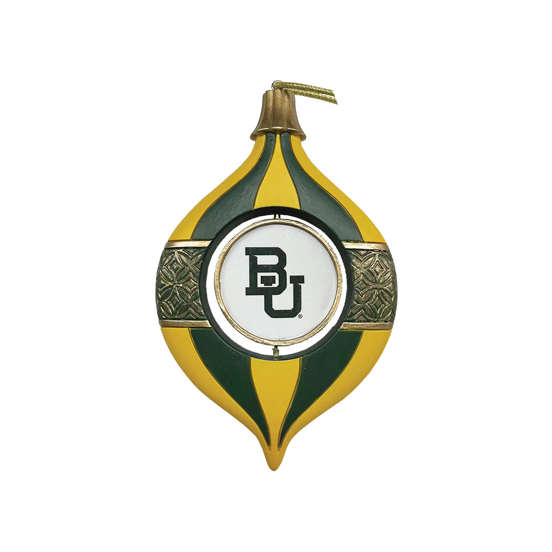 Collegiate Spinning Bulb Ornament