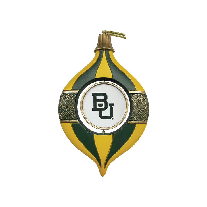 Collegiate Spinning Bulb Ornament