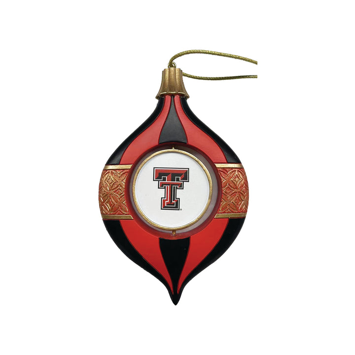 Collegiate Spinning Bulb Ornament
