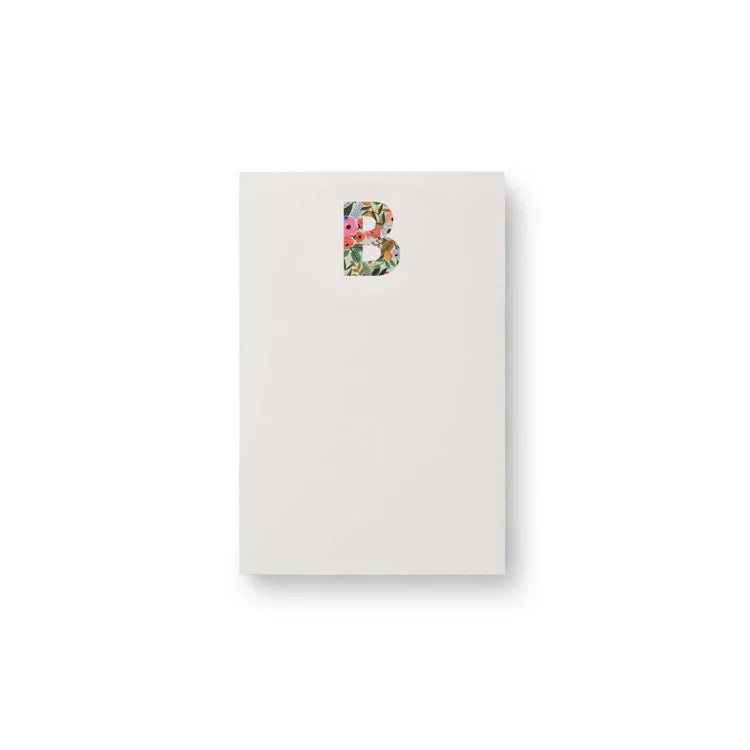 Rifle Paper Co. Garden Party Monogram Notepad
