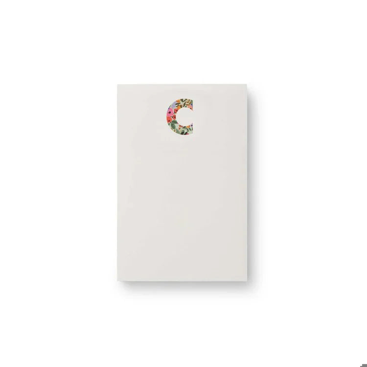 Rifle Paper Co. Garden Party Monogram Notepad