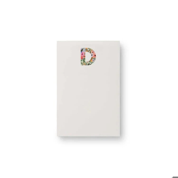 Rifle Paper Co. Garden Party Monogram Notepad