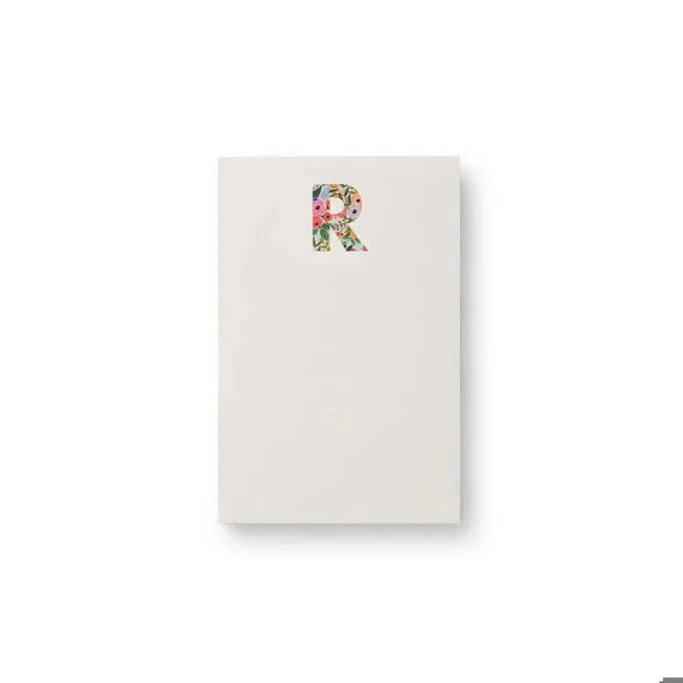 Rifle Paper Co. Garden Party Monogram Notepad