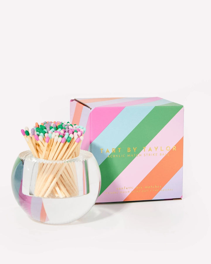 Tart by Taylor Confetti Round Match Striker