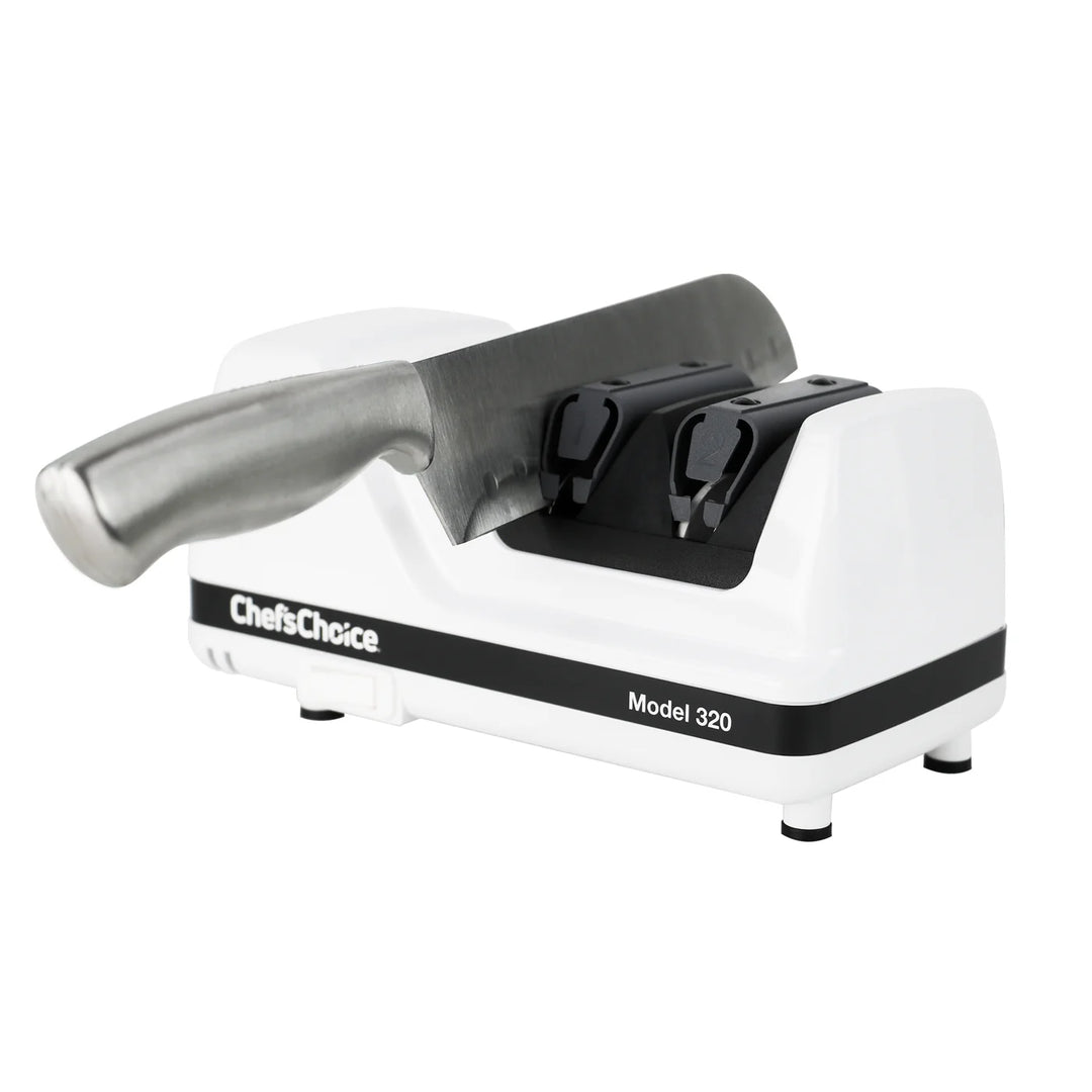 Chef'sChoice Model 320 2-Stage Professional Electric Knife Sharpener with Diamond Hone
