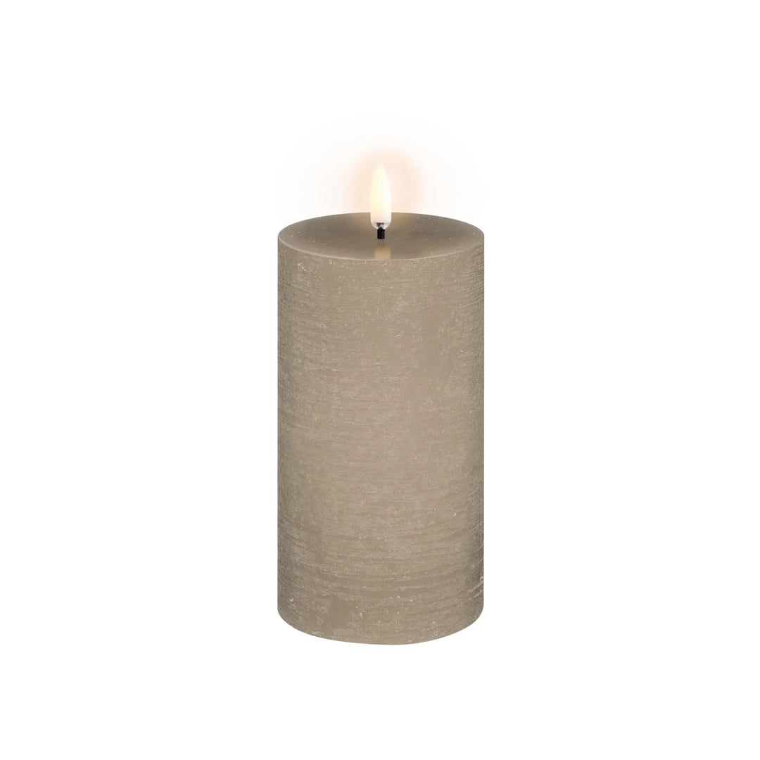 Uyuni Lighting Sandstone LED Pillar Candle