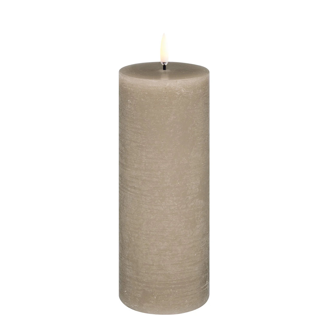 Uyuni Lighting Sandstone LED Pillar Candle