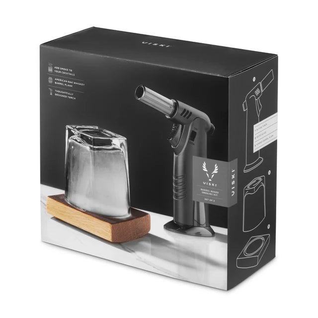Viski Barrel Board Smoking Kit