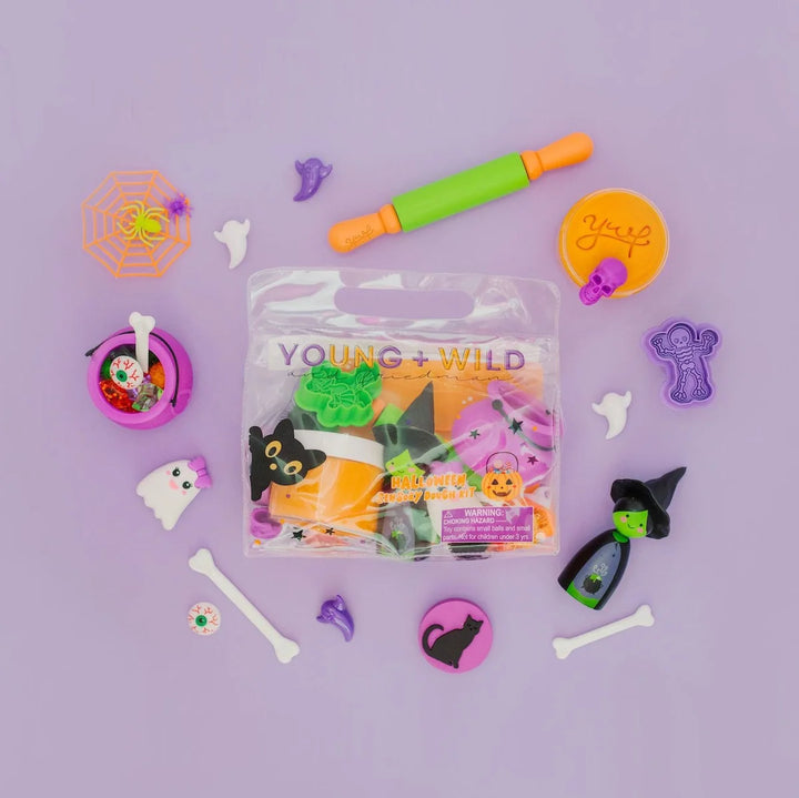 Young + Wild & Friedman Halloween Sensory Dough Bag