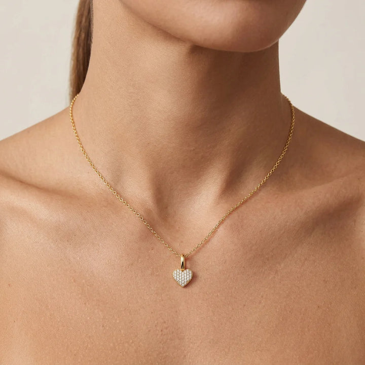 Ella Stein Small Heart Pendant Necklace