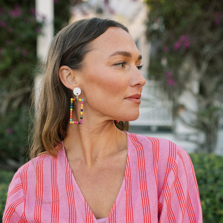 Sunshine Tienda Colorful Dot Dangles