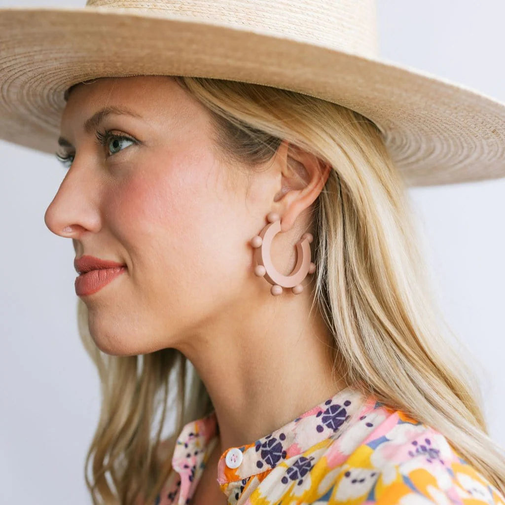 Sunshine Tienda Lottie Bead Hoops