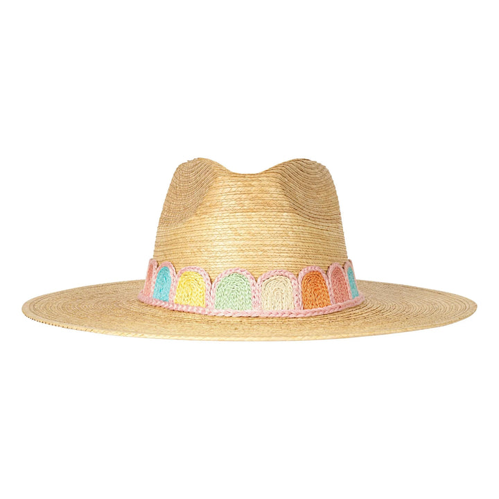 Sunshine Tienda Pastel Kandy Crochet Palm Hat