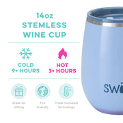 Swig Life - Stemless Wine Cup - Bay Breeze