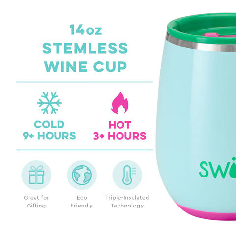 Swig Life - Stemless Wine Cup - Prep Rally