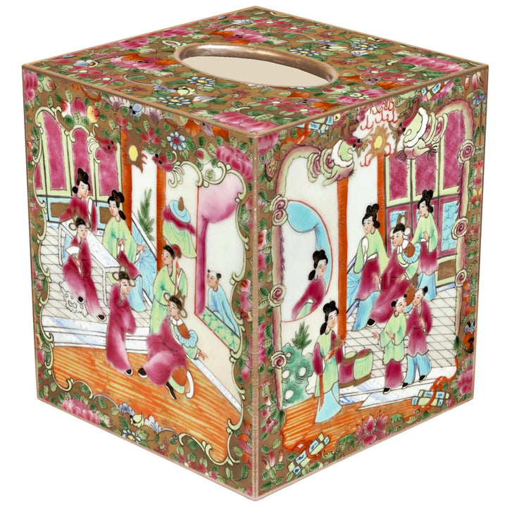 Marye Kelley Decoupage Tissue Box Cover