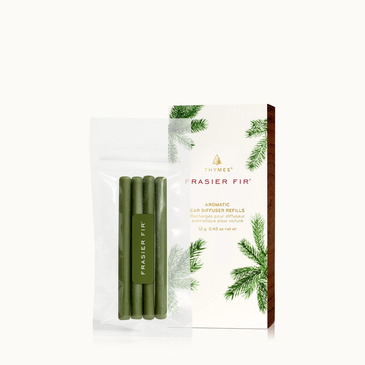 Thymes Limited Car Diffuser Kit & Sachet Frasier Fir
