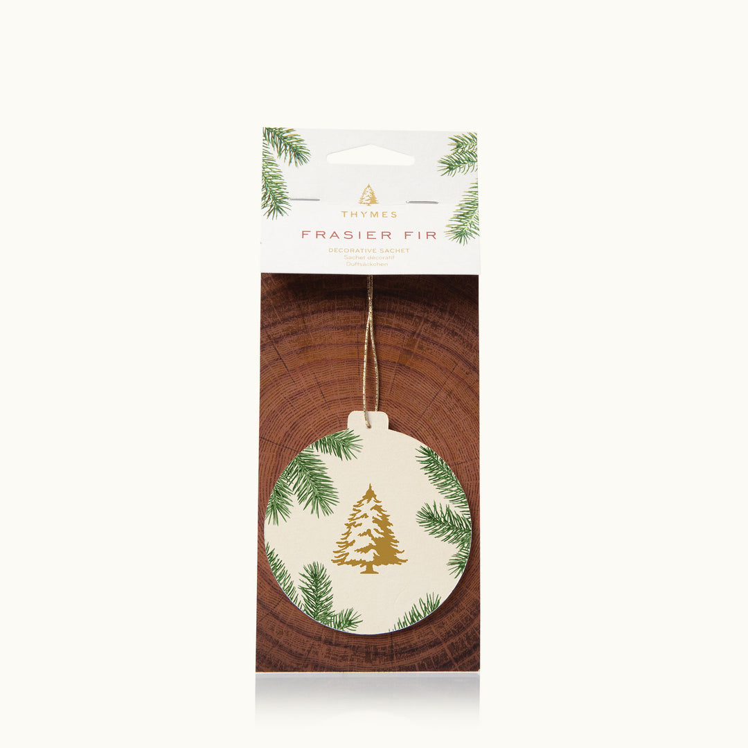 Thymes Limited Car Diffuser Kit & Sachet Frasier Fir