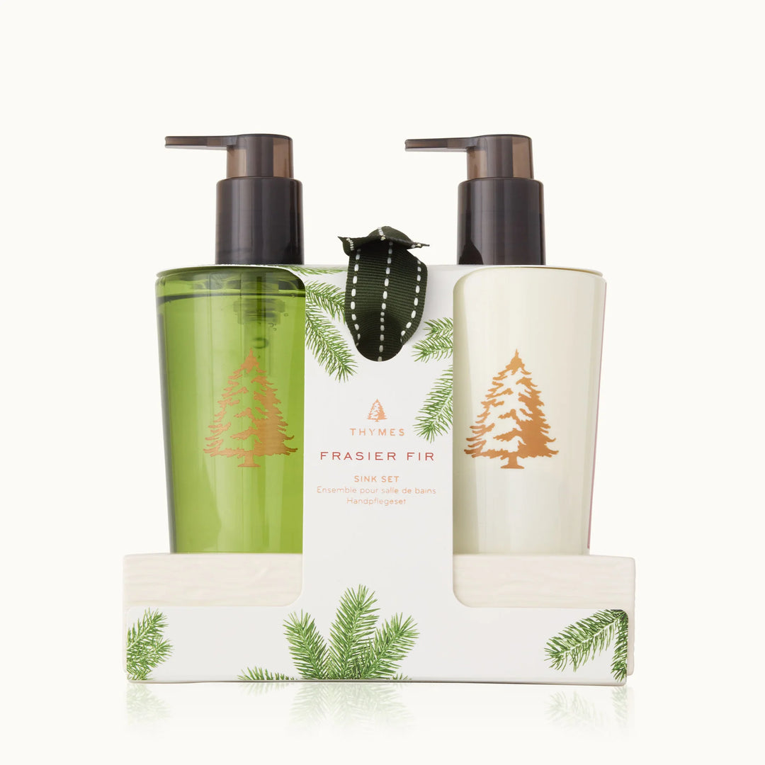 Thymes Limited Frasier Fir Sink Set