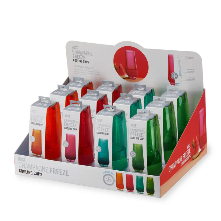 Champagne Freeze Cooling Cups