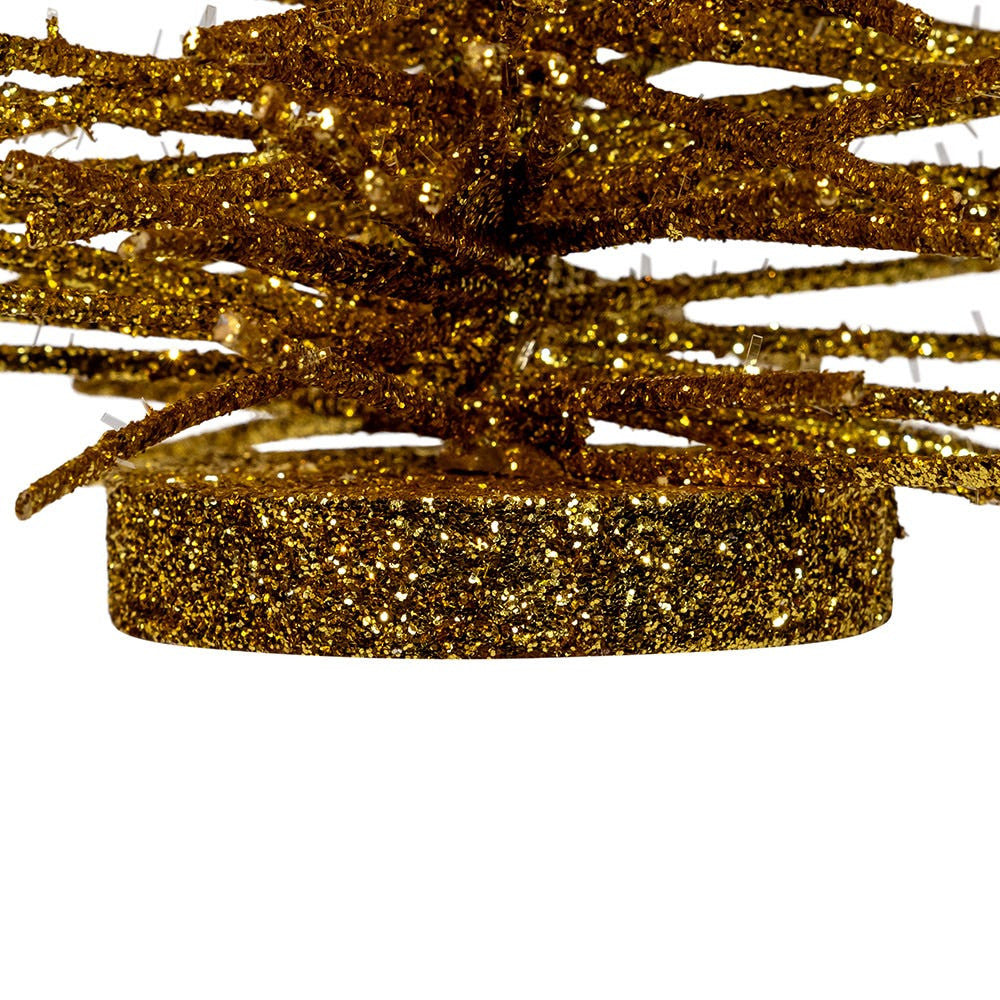 Kurt Adler Gold Glittered Tree