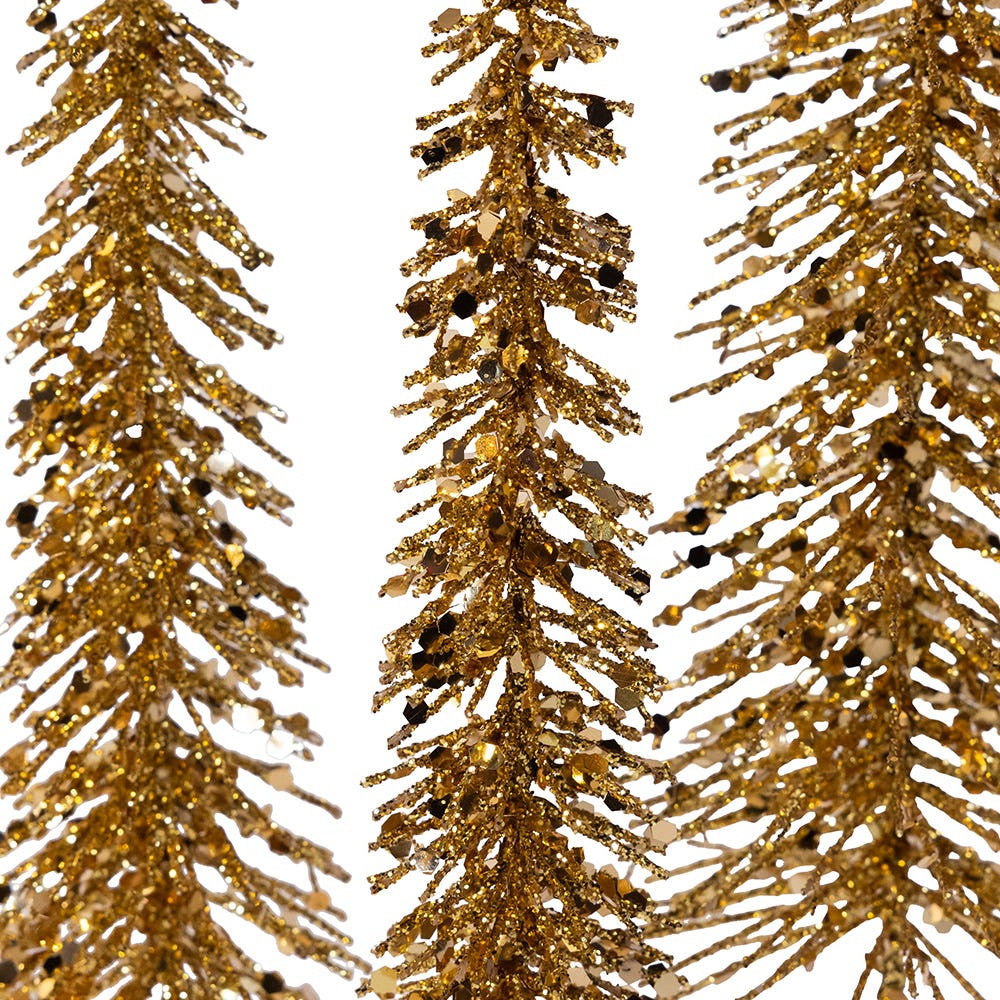 Kurt Adler Gold Glittered Miniature Tree