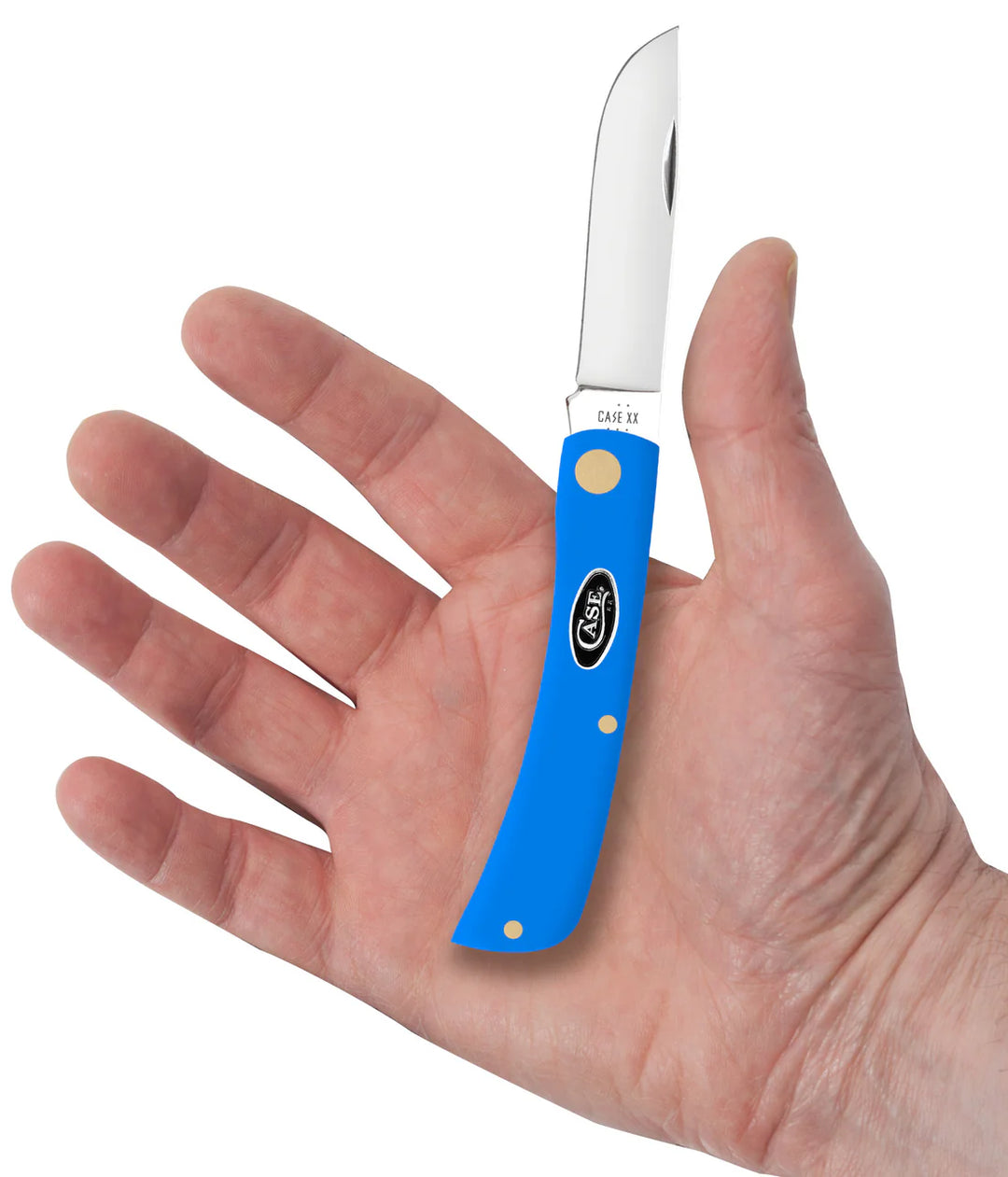 Case Knives Smooth Light Blue Synthetic Sod Buster® Jr