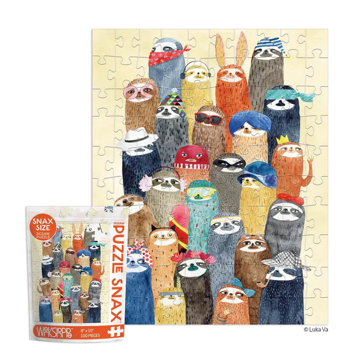 Werkshoppe Snax Size 100 Piece Jigsaw Puzzle