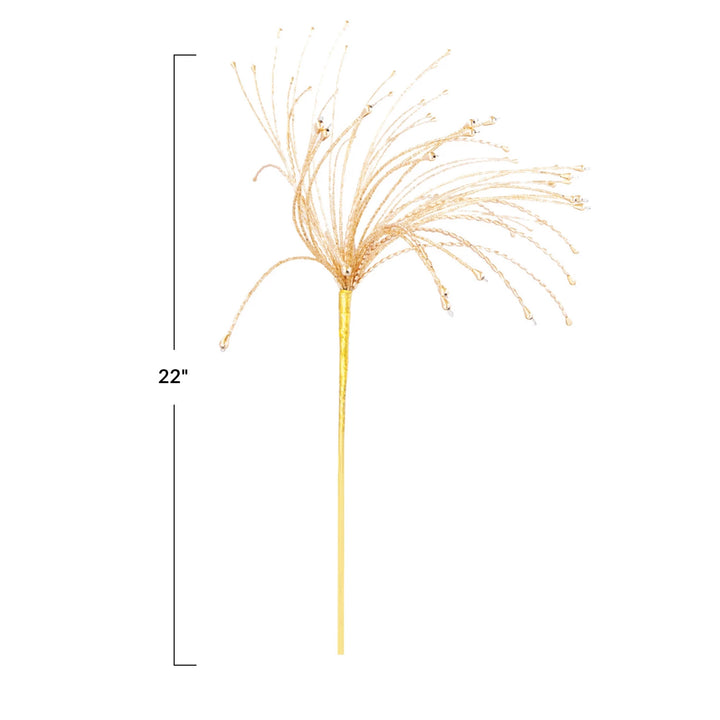 Metal & Glass Beaded Spray