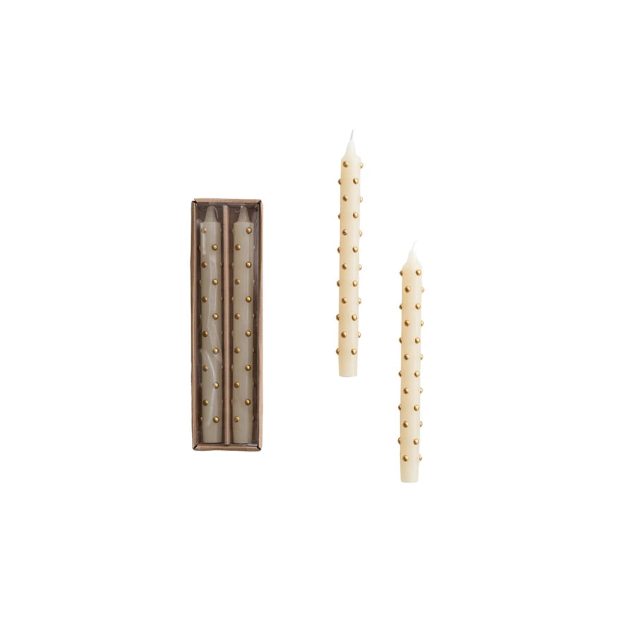 Taper Candles 3D Dots